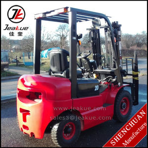 Auto Engranaje de transmisión Hidráulica Elevadora Mitsubishi Isuzu Motor <span class=keywords><strong>2</strong></span> T 3 T Diesel Carretilla Elevadora - Product Image 1