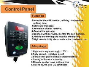 गाय डेयरी खेत डिजिटल इलेक्ट्रॉनिक दूध मीटर - Product Image 6