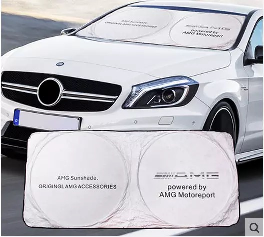 Прямая поставка с завода, прочный белый автомобильный солнцезащитный козырек