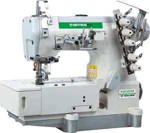 ST 500-01CB high speed flat bed interlock sewing machine with direct drive