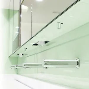 浴室配件镜子隐藏可再充装洗发水自动皂液器