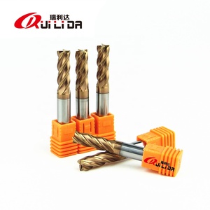 Rld độ cứng cao Rắn Carbide <span class=keywords><strong>End</strong></span> Mill hrc55 phẳng CNC phay <span class=keywords><strong>Cutter</strong></span> 8x60 mét 4 Flutes nhà máy Hot Bán - Product Image 3