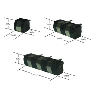 3mm 1 2 3 track msr magnetische kop voor streep kaartlezer