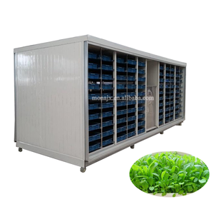 Machine de germination de fourrage d'herbe de <span class=keywords><strong>millet</strong></span> de conteneur hydroponique entièrement fermée | prix de la machine de fabrication de fourrage vert pour animaux - Product Image 1