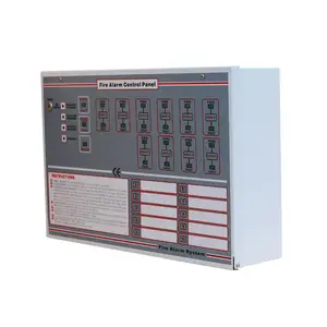 2 Zona Ekonomi Fire Alarm Control Panel dengan Sertifikat CE