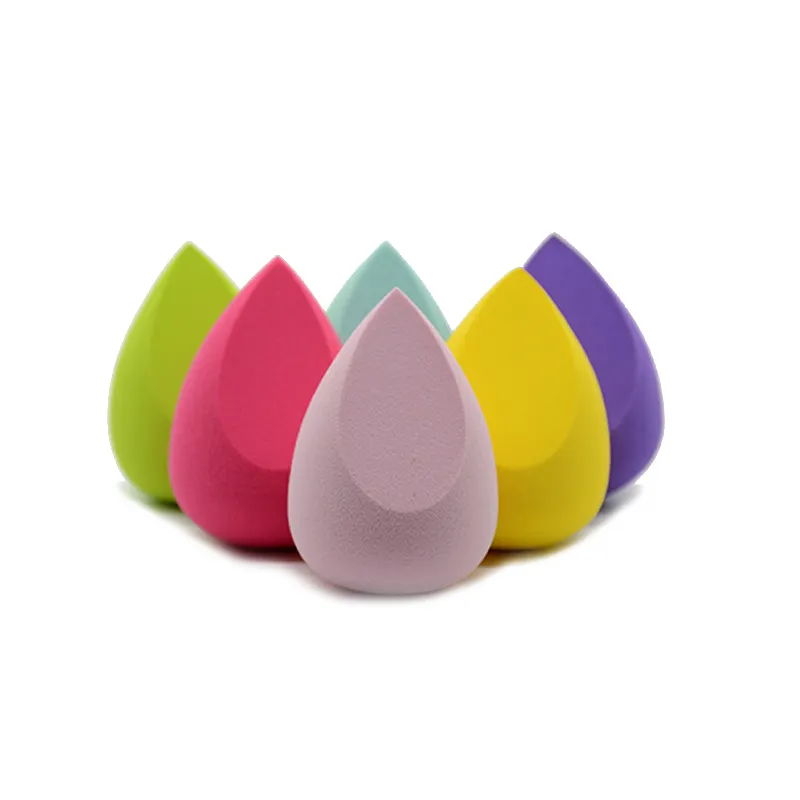 C-private label latex free remover custom wedges puff silicone case cleaner microfiber set blender makeup sponge