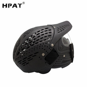 <span class=keywords><strong>Masque</strong></span> de <span class=keywords><strong>paintball</strong></span> thermique anti-buée à couverture intégrale avec protection en treillis métallique - Product Image 4