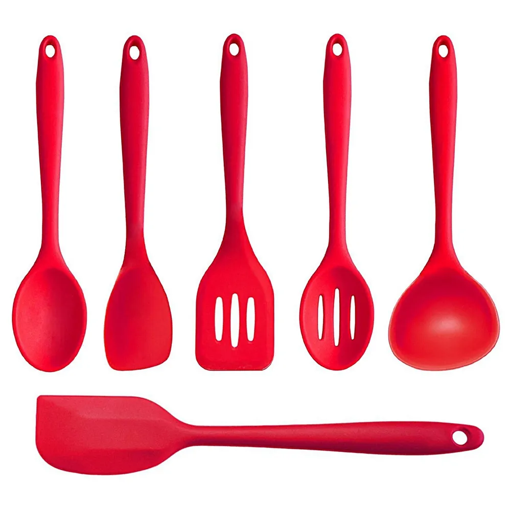 Amazon Hot Selling Kitchen Utensils Set of 5 Food Grade Silicone spatula set, silicon spatula