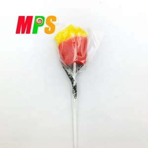 12G Mỹ Thức Ăn Nhanh Văn Hóa Hình Dạng Cứng Kẹo Lollipop Ngọt Bán Buôn Bạc Hà, Trái Cây Hương Vị Chai Đóng Gói Quà Tặng Đóng Gói Bình Thường - Product Image 5