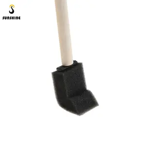 Maange-nouvelle brosse éponge pour manche en bois, brosse pour peinture artisanale/nettoyage des détails de voitures