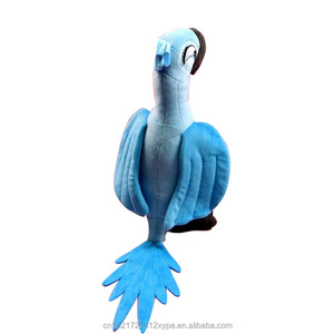 Custom Cartoon <strong>Rio</strong> Lifelike <strong>Parrot</strong> Plush <strong>Toy</strong> for Gifts Furnishing Articles
