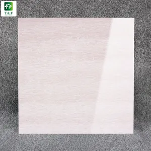 Dubai Price 36x36 60x60 Home Hallway Polished Marble Limestone Look Tiles Decorative Shiny Reflective Porcelain Floor Tile