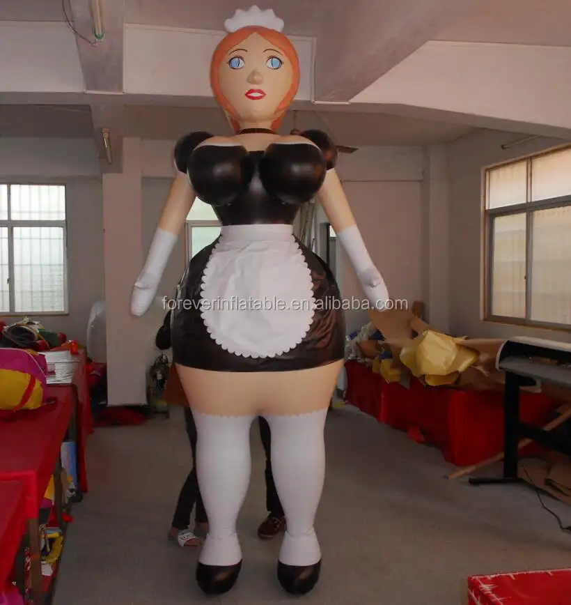 Cao Tay Nghề Nóng Bán Inflatable Kín Maid, Phim Hoạt Hình Maid