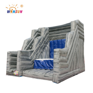 Winsun 2024 New Inflatable vách đá nhảy Inflatable nhảy trò chơi thể thao, Inflatable vách đá nhảy trò chơi tương tác để bán - Product Image 2