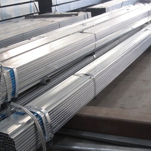गर्म डूबा वेल्डेड आयताकार गैर माध्यमिक 12 गेज ट्यूब स्टील जस्ती - Product Image 2