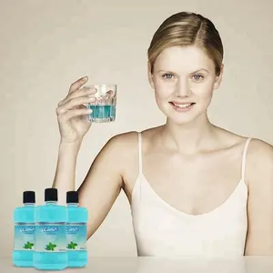 oem oral private label mouthwash with mint flavor