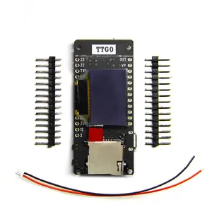 TTGO ESP32 T2 Papan Pengembangan Modul WiFi Kartu SD OLED 0.95