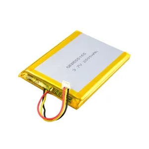 סיטונאי ושחרר חינם גבוהה קיבולת 555165 2000mah lipo ליתיום פולימר li יון 3.7v עבור פנס