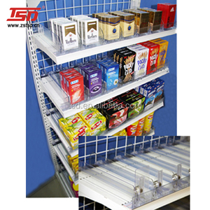 TSD-P007 supermarkt display tray mit drücker, kunststoff produkt rack drücker, regal teiler und drücker - Product Image 1