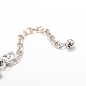 Signora argento caldo intarsiato <span class=keywords><strong>con</strong></span> campana <span class=keywords><strong>bracciale</strong></span> largo multistrato - Product Image 4
