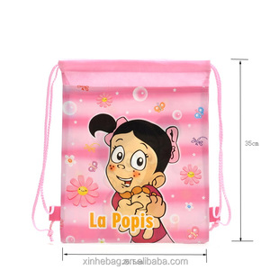 Impresión personalizada laminado no tejido bolso <span class=keywords><strong>de</strong></span> compras del lazo/barato regalo reciclado bolsa <span class=keywords><strong>de</strong></span> cadena - Product Image 5
