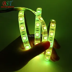 SMD 5050 3528 4.5V/9V 18650 Battery Powered Led Strip Light For The Outdoor With Battery Box Portable Led Strip