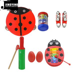 Instrument de Percussion jouet rhythm band set pour enfants, Orff instrument de <span class=keywords><strong>musique</strong></span> ensemble de huit - Product Image 4