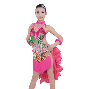 OCT1383 Abito <span class=keywords><strong>da</strong></span> Competizione per Ballo <span class=keywords><strong>Latino</strong></span> <span class=keywords><strong>da</strong></span> Bambina - Product Image 5