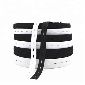 Đa Kích Thước Polyester Màu Trắng Và Màu Đen Quần Cổ Tay Extender Nút Lỗ Có Thể Điều Chỉnh Ban Nhạc Đàn Hồi Cho Bán Buôn - Product Image 1