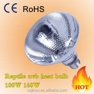Par38 100 W 160 watt uvb lâmpada de calor réptil suprimentos para tartarugas