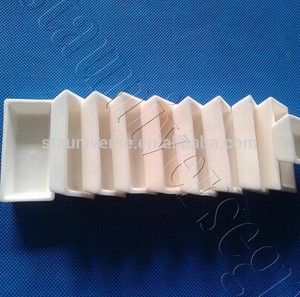 صواني مستطيلة من السيراميك الألومينا عالية الجودة متوفرة في المخزون، صينية خبز مستطيلة للمطبخ، بورسلين بألوان مخصصة للفرن - Product Image 5