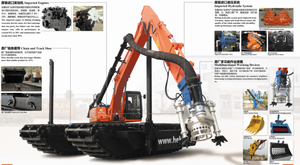 Escavatore anfibio <span class=keywords><strong>HEKING</strong></span> 20Ton con pompa per liquami sommergibile - Product Image 6