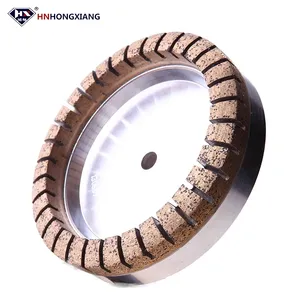 China Supplier Metal Bond Diamond Grinding Wheels Sintered Glass Polishing Segment Diamond Cup Wheel For Glass Grinding