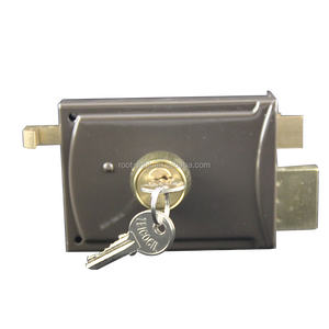 Serrure de porte ange, modèle Portugal 2000 120 —, serrure de bord en acier - Product Image 2