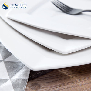 Exclusiva de México Banquete Vajilla Irrompible <span class=keywords><strong>Platos</strong></span> Plato de <span class=keywords><strong>Porcelana</strong></span> Blanca - Product Image 2