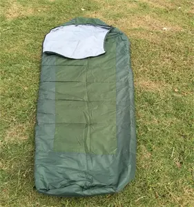 Xinxing Winter Sleeping Bag Cold Temperature Sleeping Bag Army Green Duck Down Filling 1kg military Sleeping Bag SB07