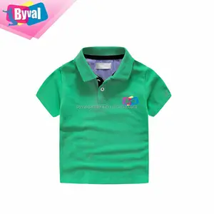clothing factories in china 100% cotton boy's kids polo shirts uniform own brand customized kids polo shirts