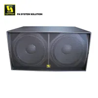WS218X Profesional Outdoor Dual 18 Inch Subwoofer Speaker Kotak
