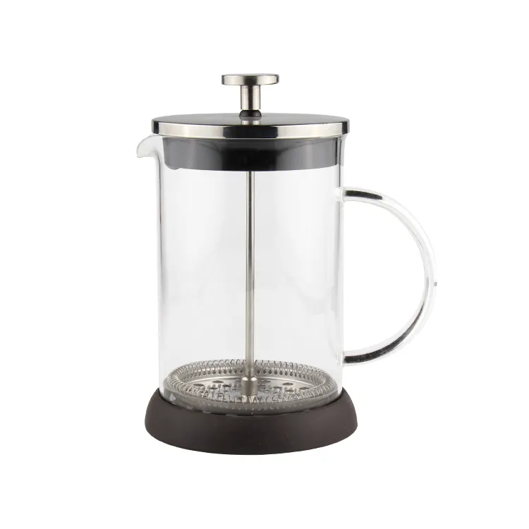 Franse Pers Koffiezetapparaat 34 oz 8 cups 304 Roestvrij Staal Dikke Duurzaam Hittebestendig Glas Pyrex Koffie Plunger