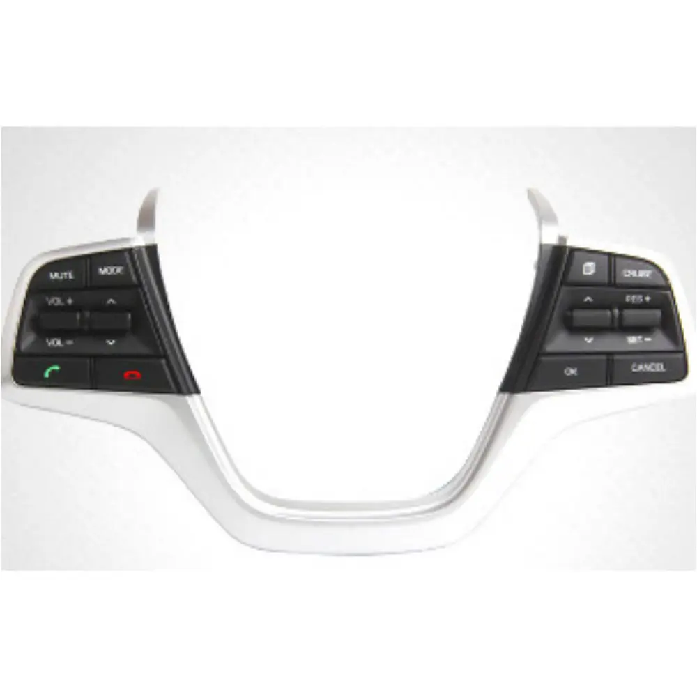 Newtop yüksek sınıf radyo stereo telefon 2017 Hyundai Elantra direksiyon için cruise control anahtarı