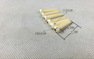 Giá rẻ ABS nhựa cây đàn guitar cầu pins Acoustic String puller Picks trong Black & White Màu sắc dây cụ bộ phận phụ kiện - Product Image 5