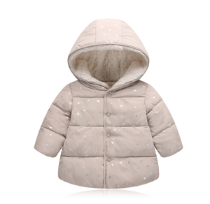 2019 del nuovo della ragazza del cappotto del cotone di autunno e di inverno 1-5 anni dei bambini del cotone di usura dei bambini di cotone piccolo imbottito giacca del vestito del bambino - Product Image 4