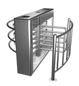 Half Height Turnstile Integrated Ticketing System For Sports Hall