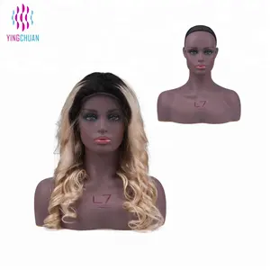 Female used head realistic head manikin