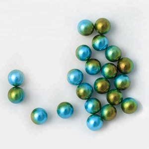4-10mm ABSプラスチック真珠マーメイドカラー8mm Absプラスチック穴のない丸い真珠DIYジュエリー製造アクセサリー用 - Product Image 2