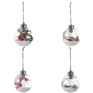 New <strong>Christmas</strong> Ornaments <strong>Christmas</strong> <strong>Tree</strong> <strong>Hanging</strong> Gifts Transparent Plastic Led Snow <strong>Christmas</strong> Ball - Product Image 2