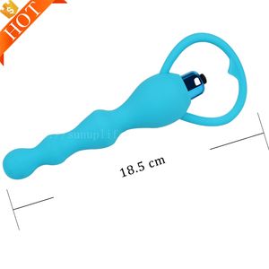 صندوق مخصص مجاني - مورد صيني لألعاب جنسية كهربائية مثيرة، سدادة شرجية من السيليكون الكامل - Product Image 3