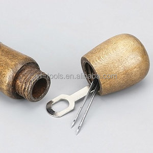 <strong>Leather</strong> Craft <strong>Tool</strong> Super Carving Wax Line Hand Made <strong>Leather</strong> <strong>Tools</strong> Art Needle Sewing Awl Machine - Product Image 3