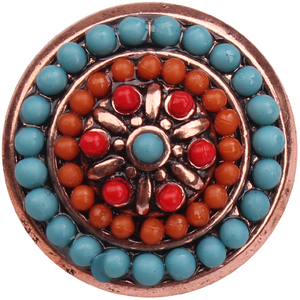 Más nuevos granos de <span class=keywords><strong>la</strong></span> semilla pavimenta jengibre botón a presión de metal personalizada snap en <span class=keywords><strong>la</strong></span> joyería - Product Image 3