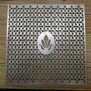 Découpe au Laser en acier inoxydable service grille décorative fenêtre porte en métal feuille coupee - Product Image 1